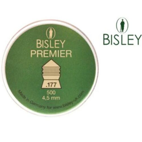 BISLEY PREMIER PELLETS .177 4.5mm Tin of 500pcs