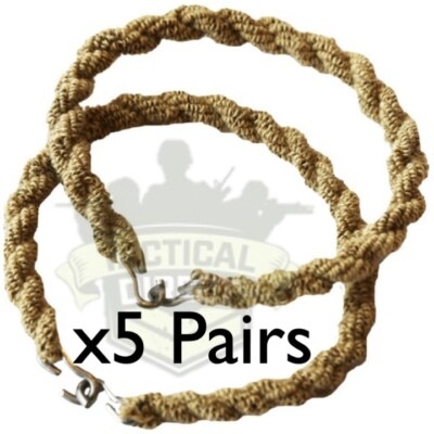 5 Pairs Army Trousers Twisters Twists Twisties Hiking Cadet Soldier MTP COYOTE