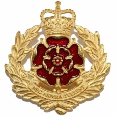 Duke of Lancasters Regt Beret Cap Badge British Army Issued Insignia