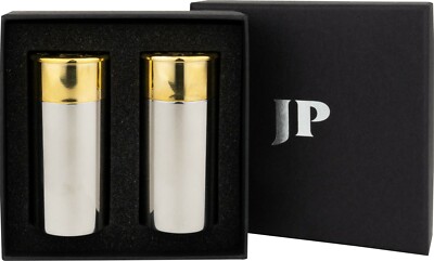 JACK PYKE CARTRIDGE SALT & PEPPER POTS MENS COUNTRYMAN HOME GIFT HUNTING