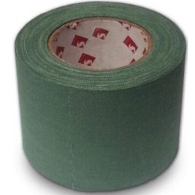 GREEN SCAPA 10M X 5cm FABRIC TAPE HIGH STRENGTH MATERIAL CLOTHING REPAIR ARMY