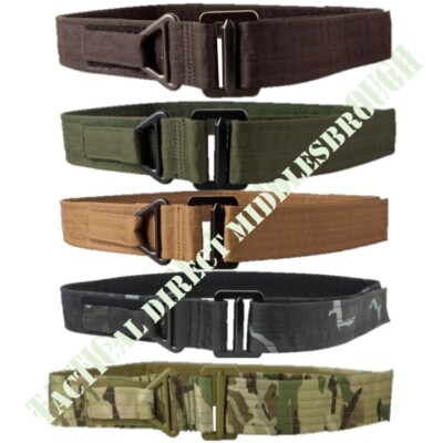 MENS TACTICAL RIGGER BELT EXTREMELY TOUGH 30" - 40" MTP BTP ARMY CAMO SECURITY