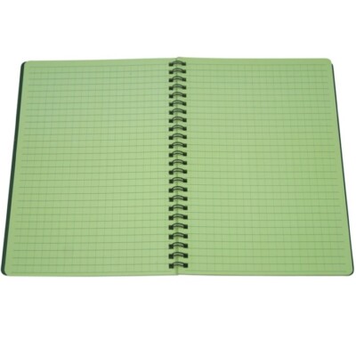A5 WATERPROOF NOTEPAD GRID LINED PAPER 50 PAGE NOTEBOOK ARMY CADET OUTDOORS