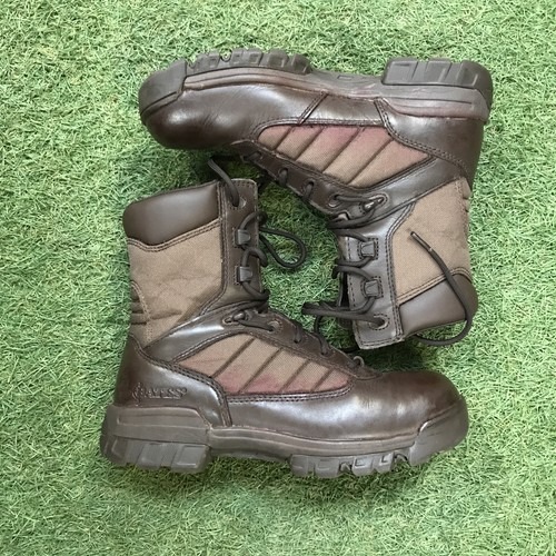 British Army Bates Brown Patrol Boots Mens UK Size 7m Military Issued Surplus