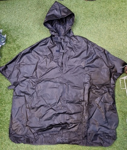 UNISSUED FRENCH RIOT POLICE PONCHO BLACK
