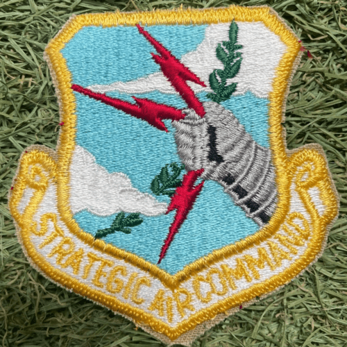 BRAND NEW US ARMY CLOTH TRF BADGE USA Strategic Air Command AMERICAN AIRFORCE
