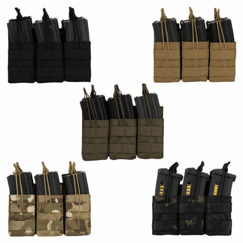 VIPER TREBLE DUO MAG POUCH MOLLE AIRSOFT MAGAZINE ARMY WEBBING SHOOTING UTILITY