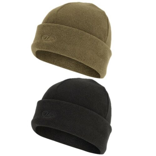 Highlander Fleece Beanie Hat Mens Thermal Hat Hiking Winter Workwear Headwear