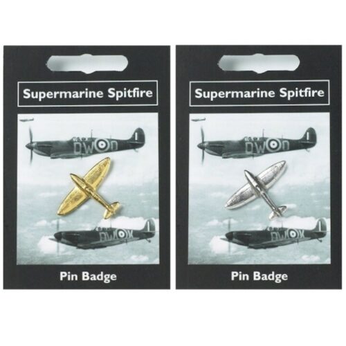 MILITARY WW2 RAF SPITFIRE PIN BADGE MENS KIDS GIFT ARMY BATTLE OF BRITAIN