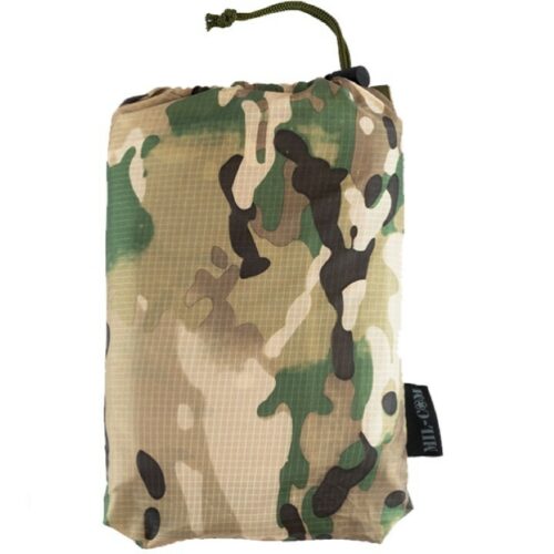 Mil-Com Army Waterproof Basha Wild Camping Shelter Sheet Bivi MTP Camo Green
