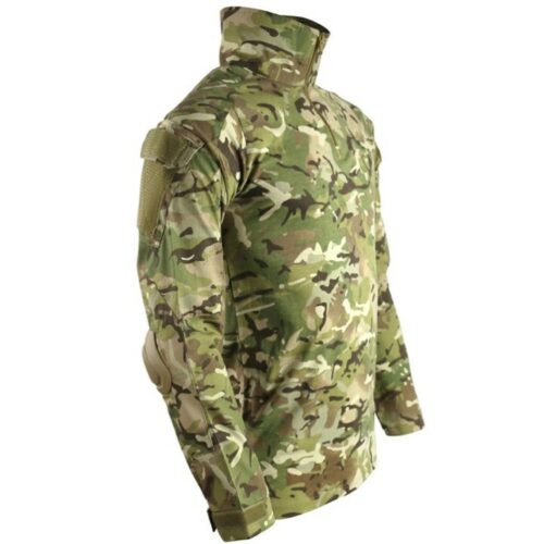 BRITISH ARMY STYLE UBAC TOP LONG SLEEVE UNDER ARMOUR Fleece SHIRT SAS BLACK