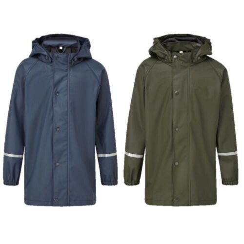 FORT KIDS SPLASHFLEX WATERPROOF JACKET 5-13 YRS BOYS GIRLS SCHOOL RAINWEAR COAT