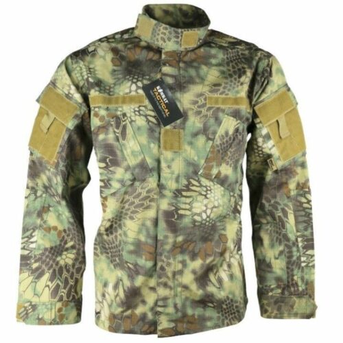 ACU Combat Camo Shirt Mens Lightweight Ripstop Jacket Jungle CLEARANCE!