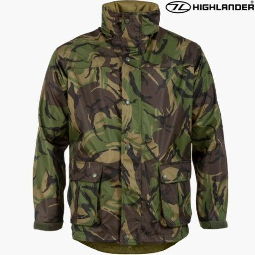 HIGHLANDER TEMPEST WATERPROOF JACKET MENS S-3XL BRITISH ARMY DPM CAMOUFLAGE