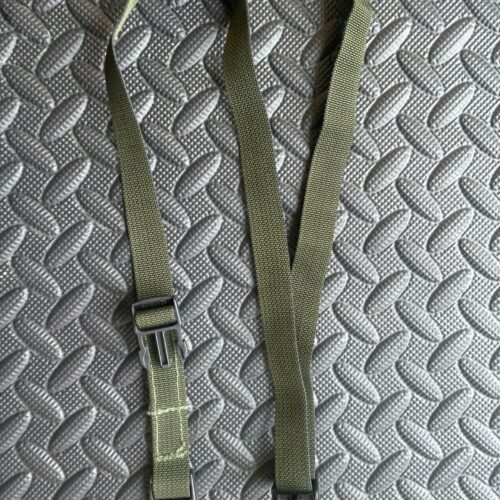 BRITISH ARMY Side Pouch Yoke STRAP Green PLCE RUCKSACK WEBBING Issued B8