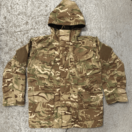 British Army Combat Smock Waterproof & MVP 170/104 MTP Camo Windproof Jacket