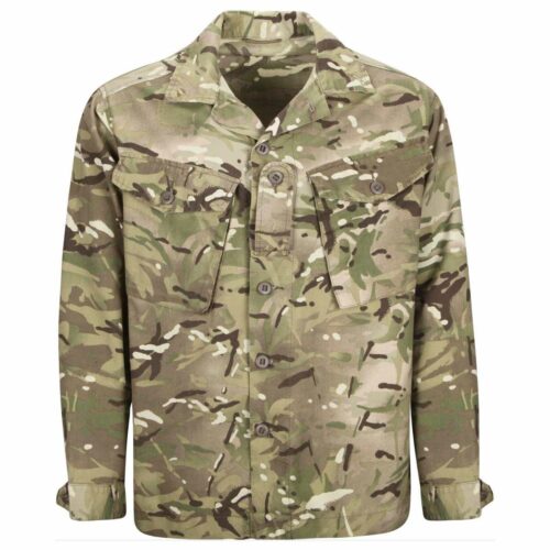 British Army Barrack Shirt MTP Camo PCS Lightweight Jacket Surplus Cadet Uniform