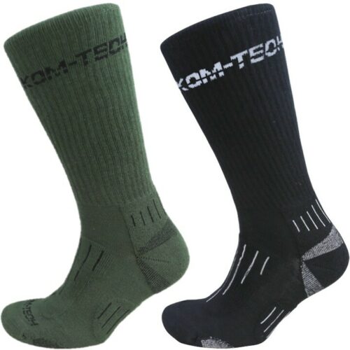 ARMY THOR COOLMAX SOCKS MENS 7-12 BLACK GREEN CADET KOM-TECH PATROL SOCKS HIKING