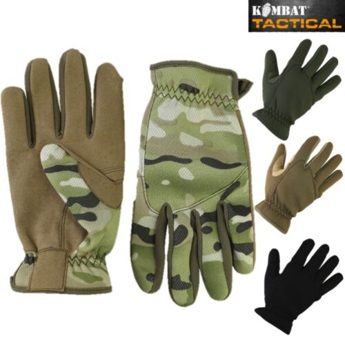NEOPRENE DELTA FAST GLOVES LEATHER PALM SHOOTING ARMY TACTICAL SPORTS MTP BTP
