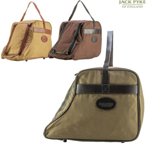 JACK PYKE CANVAS WALKING BOOTS BAG ZIPPED POUCH BOOT FOOTWEAR HOLDER HUNTING