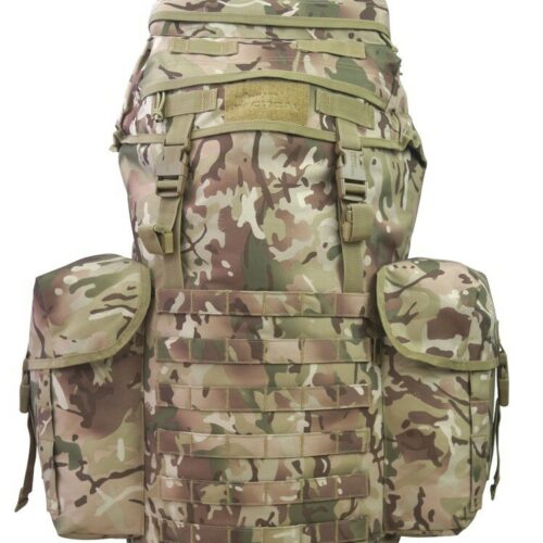 OFFICIAL MOD ARMY CADET RUCKSACK 50 LITRE BERGEN 50L MTP BTP CAMO BAG DOE PACK
