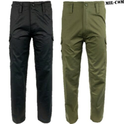 MIL-COM HEAVYWEIGHT COMBAT TROUSERS MENS 28-52" 100% COTTON ARMY CARGO PANTS