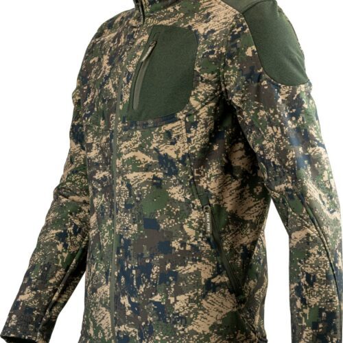 JACK PYKE SOFTSHELL JACKET MENS S-3XL SOFT SHELL HUNTING COAT ARMY DIGICAM CAMO