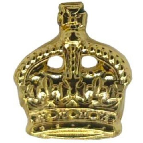 BRITISH ARMY ROYAL Signals Kings Crown ONLY CAP BERET BADGE INSIGNIA Military