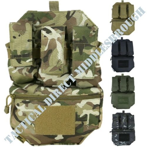 TACTICAL ASSAULT PANEL AIRSOFT PLATE CARRIER MOLLE SYSTEM AMMO POUCHES WEBBING