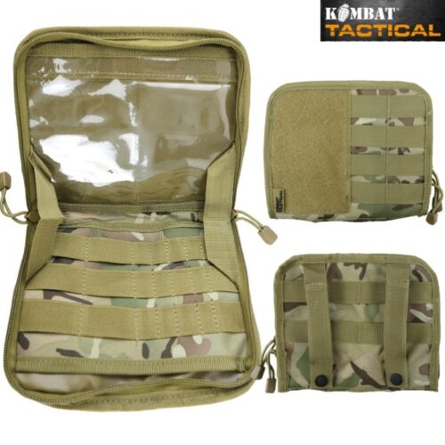 Army Commanders Panel Admin Folder Pouch Map Case Pen Holder MTP BTP Camouflage