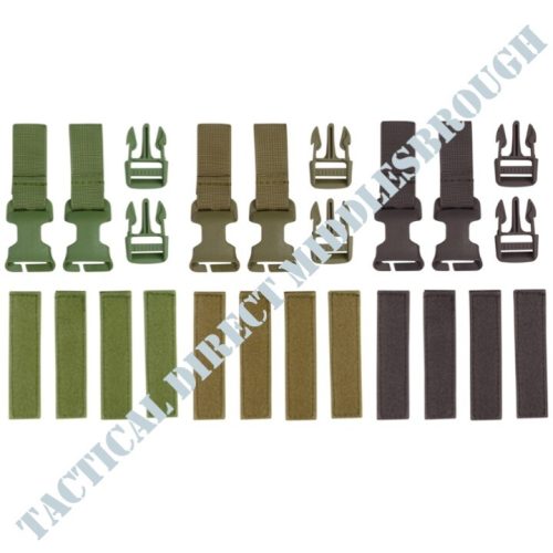 BUCKLE-TEK CONVERSION KIT CONVERTS MOLLE RIG TO BUCKLE SYSTEM ARMY AIRSOFT