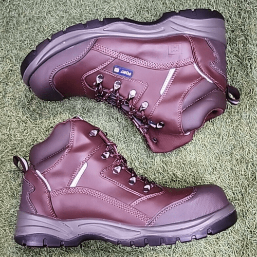 FORT FOOTWEAR KNOX BROWN FULL LEATHER COMPOSITE BOOTS Mens Size UK 12 Brand New