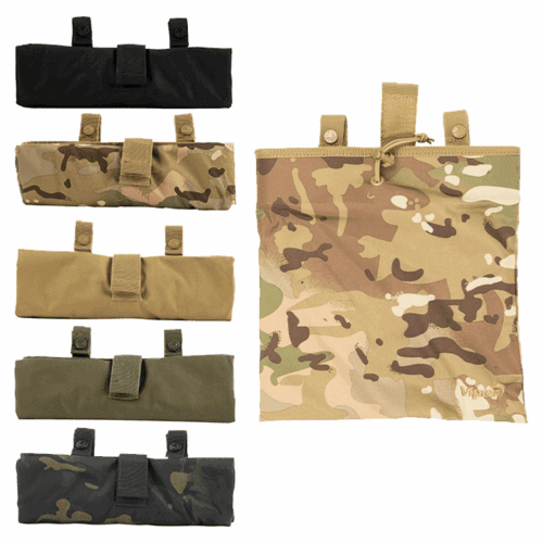 VIPER FOLDING DUMP BAG EMPTY MAG HOLDER POUCH AIRSOFT SHOOTING TACTICAL SPORTS