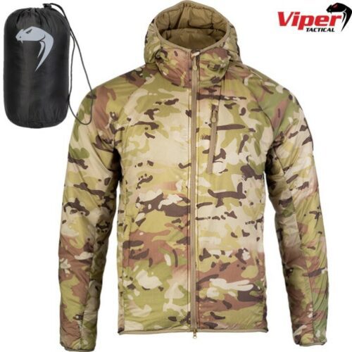 VIPER TACTICAL FRONTIER JACKET MENS LIGHTWEIGHT WINDPROOF THERMAL COAT ARMY CAMO