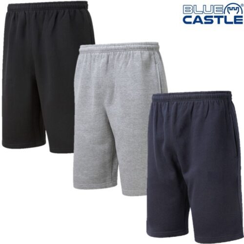CLEARANCE! BLUE CASTLE COMFORT WORK SHORTS MENS S-2XL JOGGER SPORTS WEAR