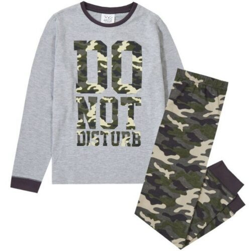 KIDS ARMY CAMO PYJAMAS DO NOT DISTURB  BOYS GIRLS PJS 2-3YRS Christmas
