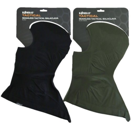 Mens Seamless Tactical Balaclava Mesh Face Cover Cooling Breathable Headwear