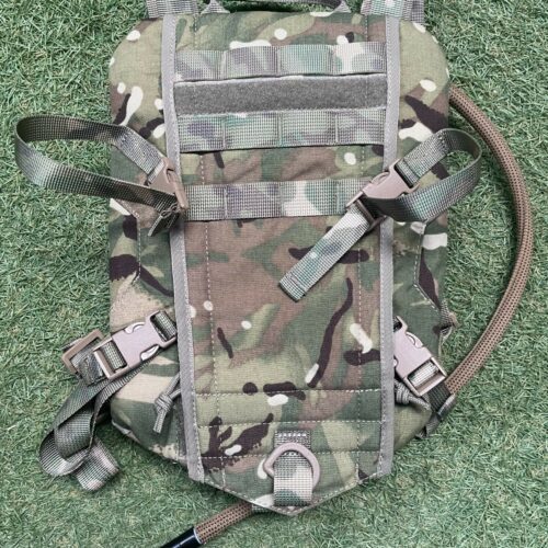 BRITISH ARMY 3L Rider Hydration Pack MTP Camo Camouflage Military Issued (B12)