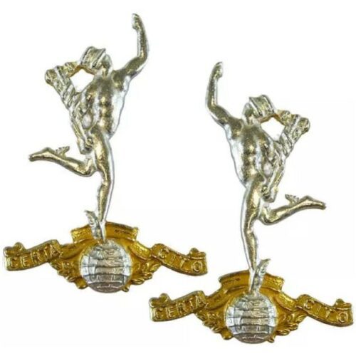 x25 BRITISH ARMY ROYAL Signals Collar Dogs Shoulder BADGES Military WHOLESALE