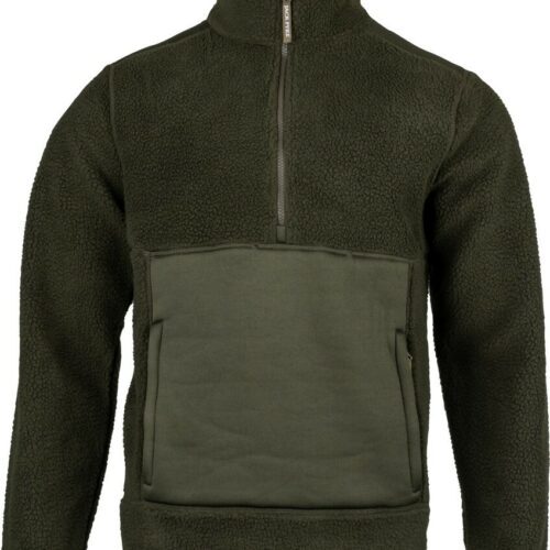 JACK PYKE SHERPA FLEECE Pullover Top MENS S-3XL ARMY GREEN Winter FLEECE HUNTING