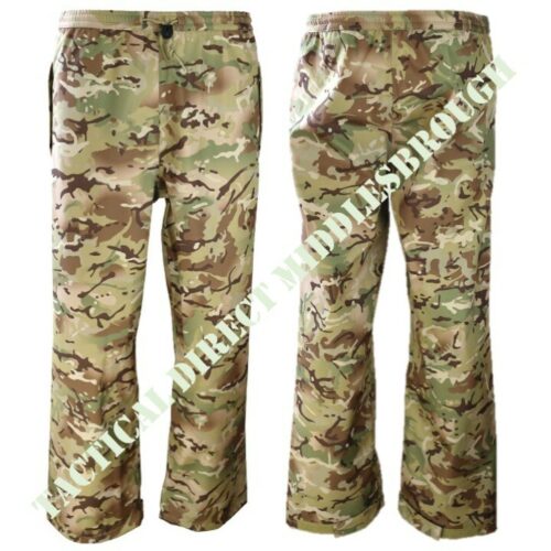 MOD WATERPROOF TROUSERS MENS XXS-2XL BRITISH ARMY CADET KOM-TEX BTP MTP CAMO