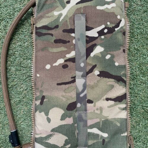 BRITISH ARMY 3L Side Zip Pouch Hydration Pack MTP Camo Virtus Military Issue B11