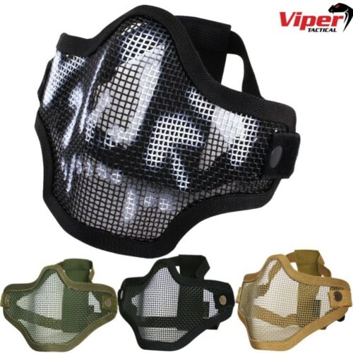 VIPER CROSSTEEL FACE MASK AIRSOFT PAINTBALLING PROTECTIVE VENTILATED SHIELD