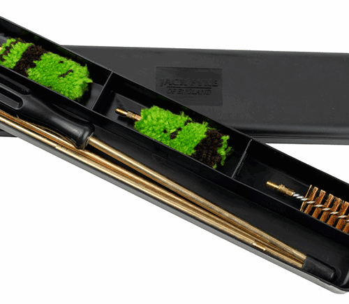 JACK PYKE SHOTGUN CLEANING KIT SHOT GUN MOP WIRE BRUSH RODS STORAGE BOX HUNTING