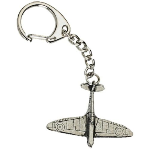 WORLD WAR 2 SPITFIRE KEYRING WW2 ARMY BRITISH RAF AIRCRAFT PLANE GIFT