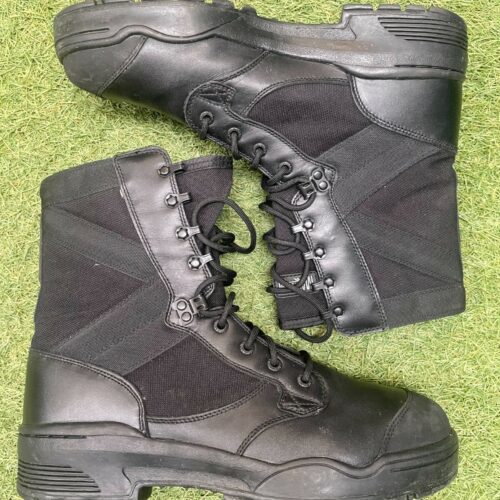 British Army Magnum Black STEEL Toe Cap Boots Mens Size 10 Issued Surplus