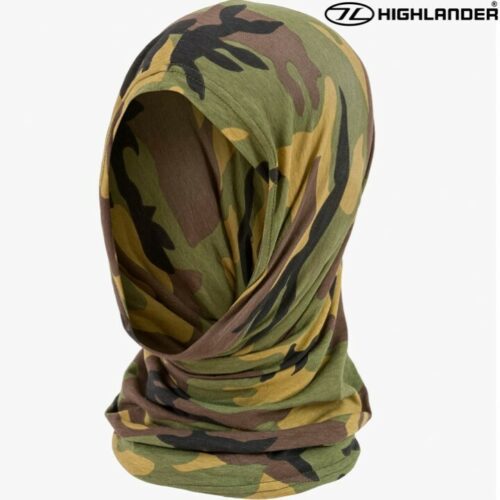 HIGHLANDER MILITARY HEADOVER SNOOD SCARF BALACLAVA NECKWARMER ARMY DPM CAMO