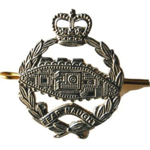 Royal Tank Regiment Beret Cap Badge British Army Issued Military Insignia