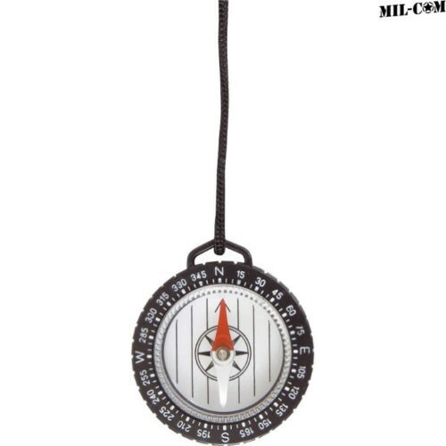 MIL-COM COMPASS ON LANYARD DEGREES LIGHTWEIGHT HIKING ARMY WILD CAMPING SURVIVAL