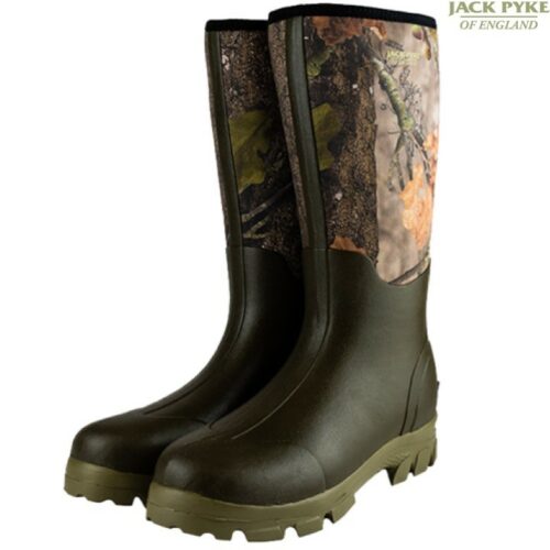 JACK PYKE NEOPRENE WELLINGTON BOOTS MENS WELLIES UK 6-12 HUNTING EVO CAMOUFLAGE